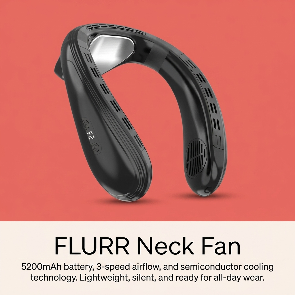 FLURR Cooling Neck Fan